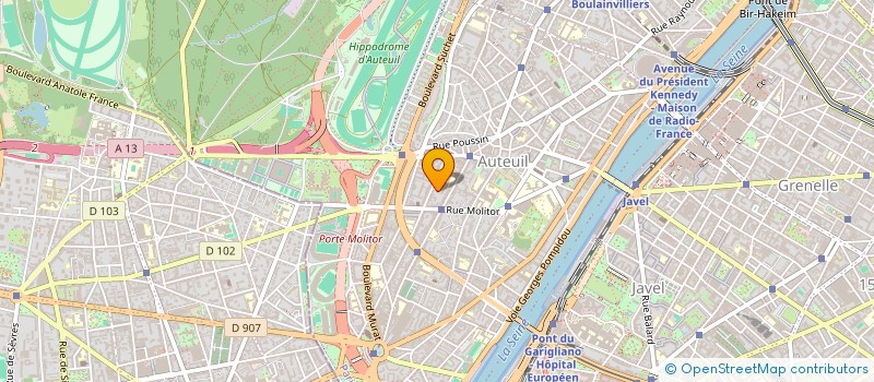 localisation de l'entreprise PROMOTION PRESSE INTERNATIONALE  PARIS