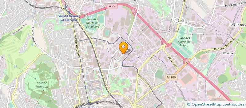 localisation de l'entreprise PROMOTION PROGRAMMES IMMOBILIERS ET INVESTISSEMENTS  SAINT-ETIENNE