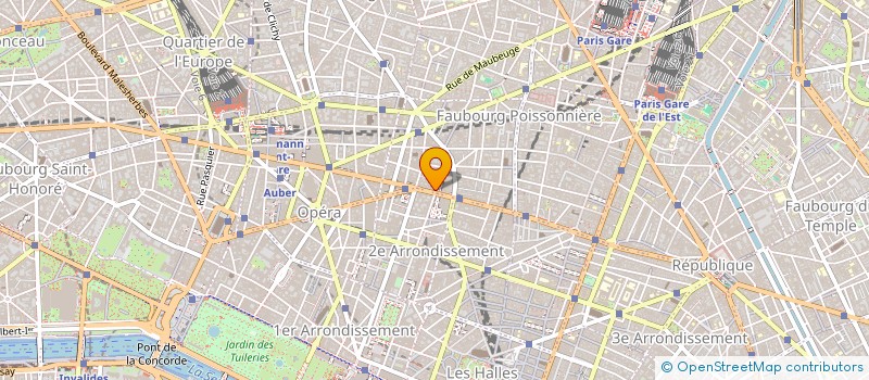 localisation de l'entreprise PROMOTION RESTAURATION RENOVATION  PARIS