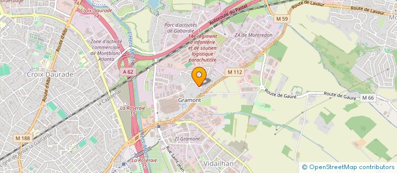localisation de l'entreprise PROMOTION SANTE RECHERCHE INNOVATION à TOULOUSE