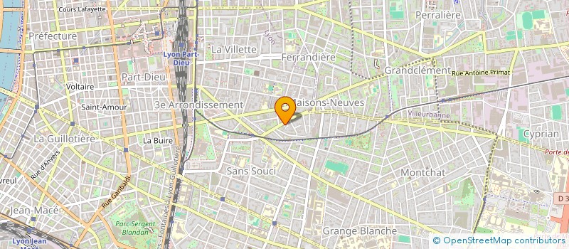 localisation de l'entreprise PROMOTION SECURTIE PAR LA PREVENTION  LYON