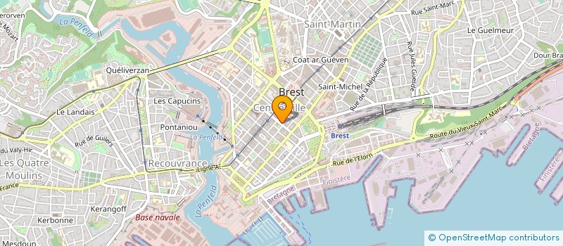 localisation de l'entreprise PROMOTION SIMOTTEL à BREST
