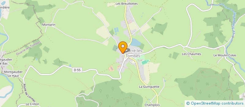 localisation de l'entreprise PROMOTION SPORT AUTOMOBILE  SAINT-GERMAIN-DES-CHAMPS