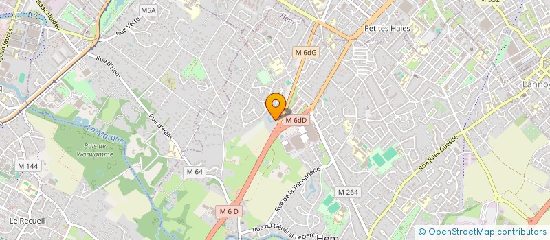 localisation de l'entreprise PROMOTION SUVELIER  HEM