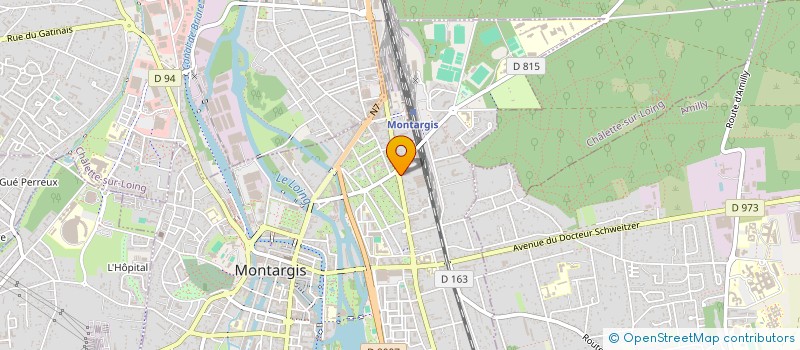 localisation de l'entreprise PROMOTO à MONTARGIS