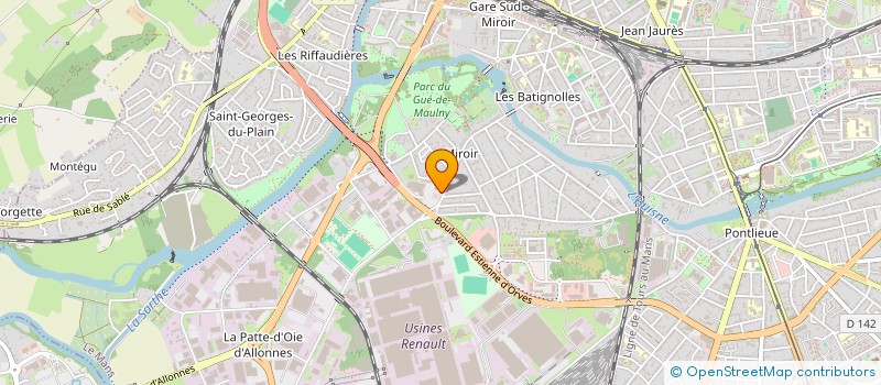 localisation de l'entreprise PROMOTO LE MANS  LE MANS