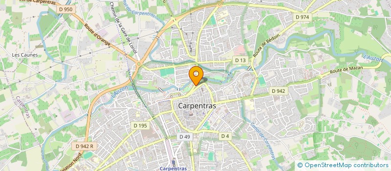 localisation de l'entreprise PROMOTOCULTURE à CARPENTRAS