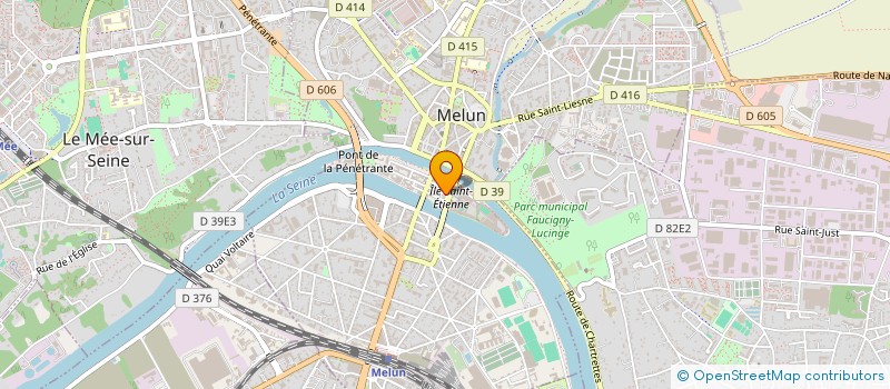 localisation de l'entreprise PROMOTOR à MELUN