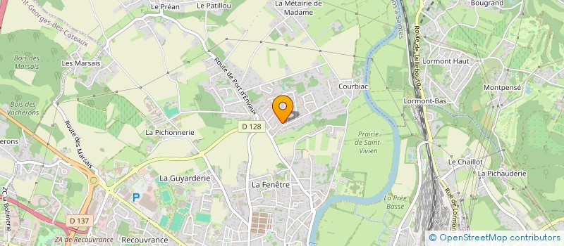 localisation de l'entreprise PROMOUV CANI  SAINTES