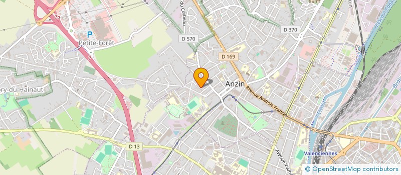 localisation de l'entreprise PROMOUV MTD à ANZIN