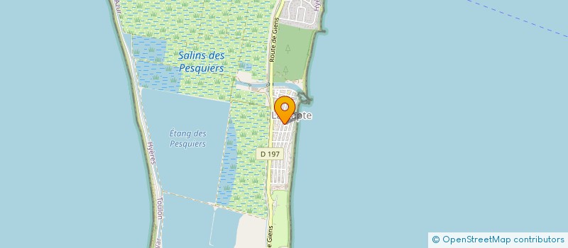 localisation de l'entreprise PROMOUVOUART à HYERES