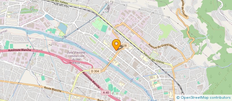 localisation de l'entreprise PROMOVALIS  CLUSES