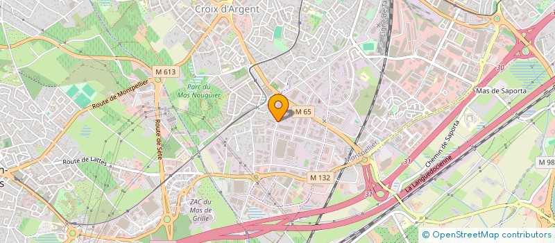 localisation de l'entreprise PROMOVENTE à MONTPELLIER