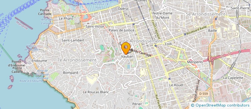 localisation de l'entreprise PROMOVIANDE à MARSEILLE