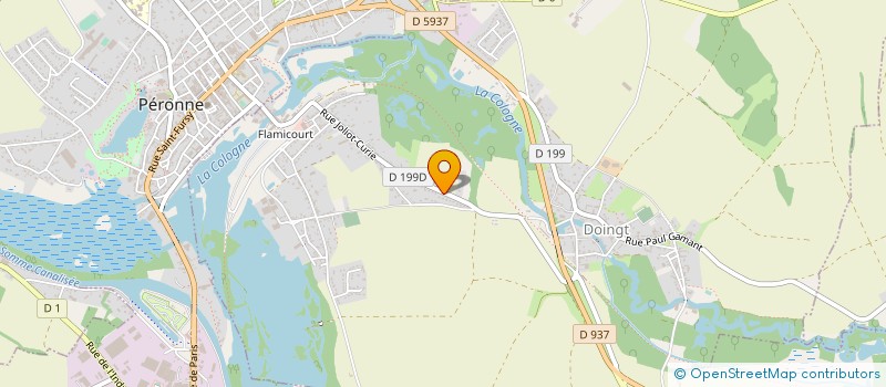 localisation de l'entreprise PROMOVIT'  DOINGT