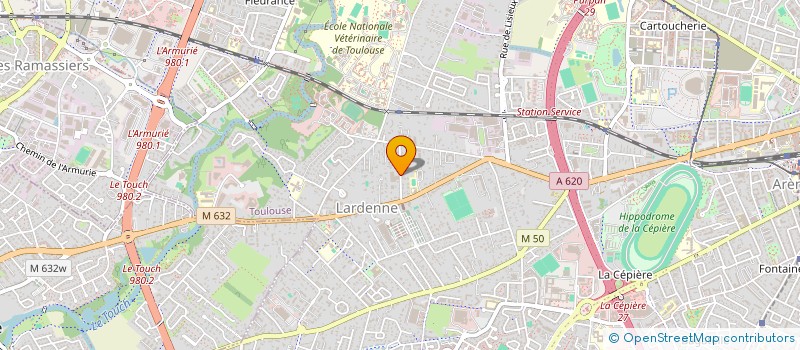 localisation de l'entreprise PROMOZ à TOULOUSE