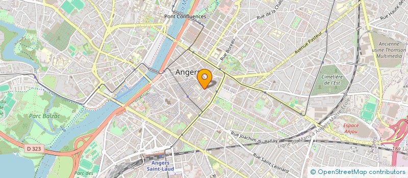 localisation de l'entreprise PROMOZIK à ANGERS