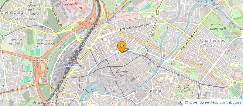 localisation de l'entreprise PROMPTUS ET CERTA  STRASBOURG