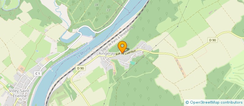 localisation de l'entreprise PROMSY PEINTURE à AINGERAY