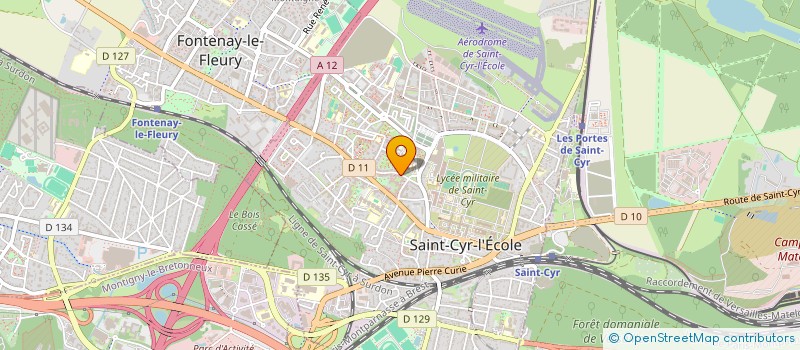 localisation de l'entreprise PROMUS-RH à SAINT-CYR-L'ECOLE