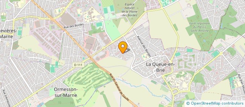 localisation de l'entreprise PROMY à LA QUEUE-EN-BRIE