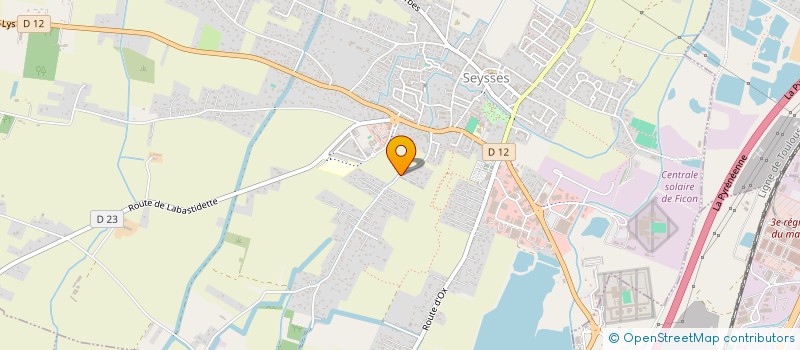 localisation de l'entreprise PRON-INVOST  SEYSSES