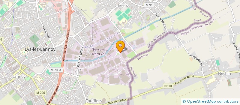 localisation de l'entreprise PRONAL  LEERS