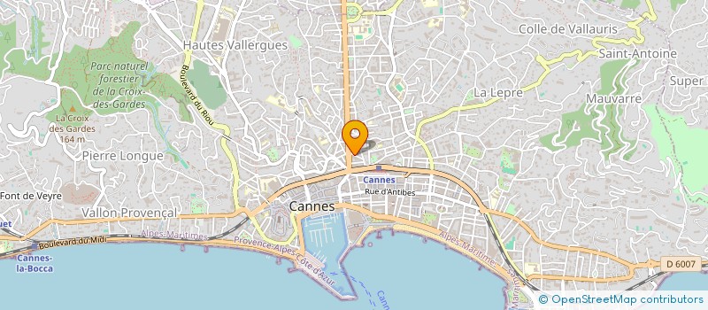 localisation de l'entreprise PRONAMI à CANNES