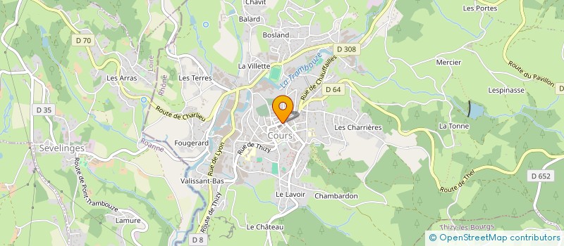 localisation de l'entreprise PRONCECUGNY à COURS