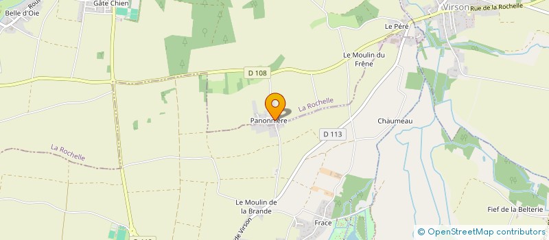 localisation de l'entreprise PRONE  SAINT-CHRISTOPHE