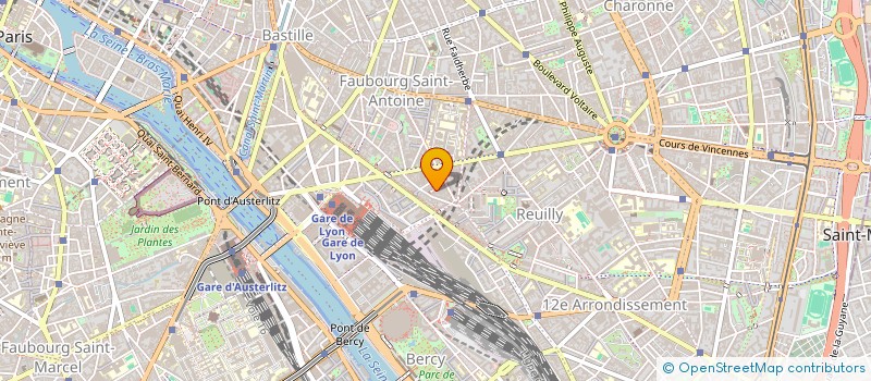 localisation de l'entreprise PRONEGOC à PARIS