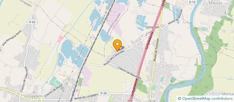 localisation de l'entreprise PRONERGIES  NOE