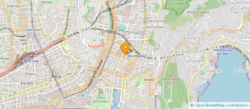 localisation de l'entreprise PRONET à NICE