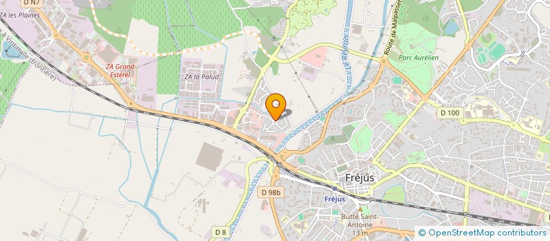 localisation de l'entreprise PRONET AZUR  FREJUS