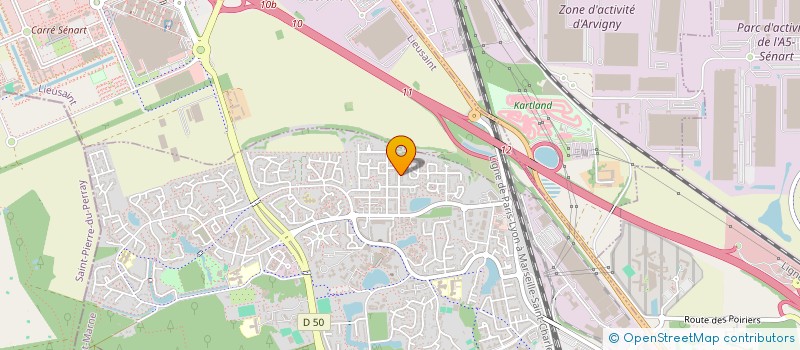 localisation de l'entreprise PRONET-CLEAN  SAVIGNY-LE-TEMPLE