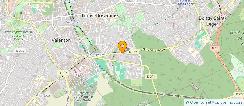 localisation de l'entreprise PRONET PROMOTION à LIMEIL-BREVANNES