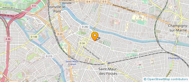 localisation de l'entreprise PRONET SERVICES  SAINT-MAUR-DES-FOSSES