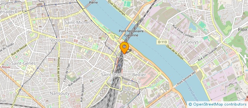 localisation de l'entreprise PRONETEC à BORDEAUX