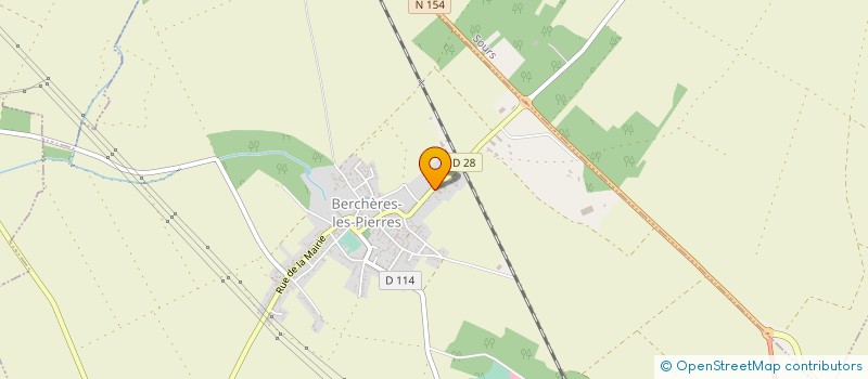 localisation de l'entreprise PRONETT à BERCHERES-LES-PIERRES