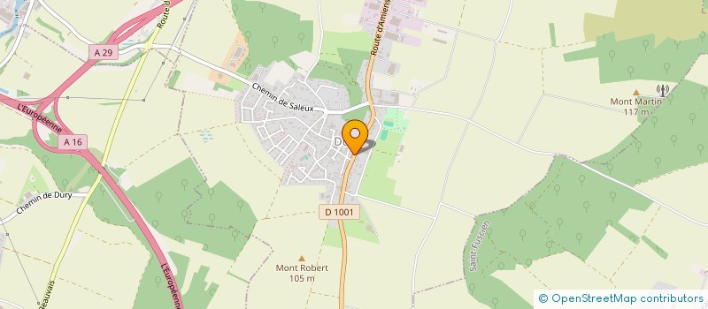 localisation de l'entreprise PRONIT à DURY
