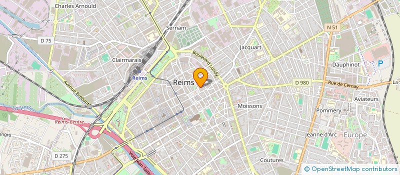 localisation de l'entreprise PRONOVIAL  REIMS