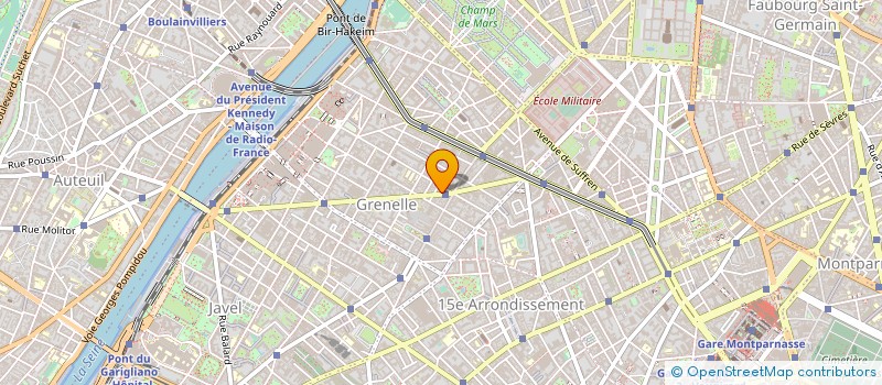 localisation de l'entreprise PRONTAFRANCE SA  PARIS