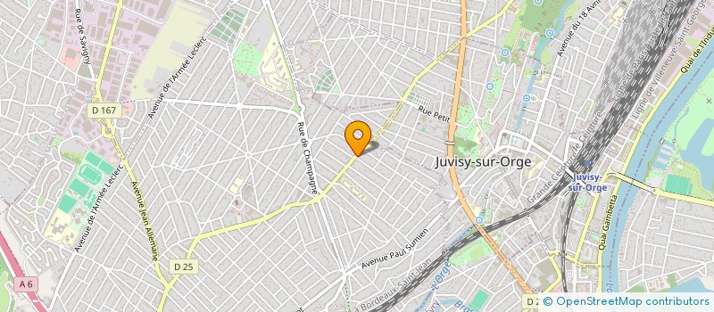 localisation de l'entreprise PRONTO à SAVIGNY-SUR-ORGE