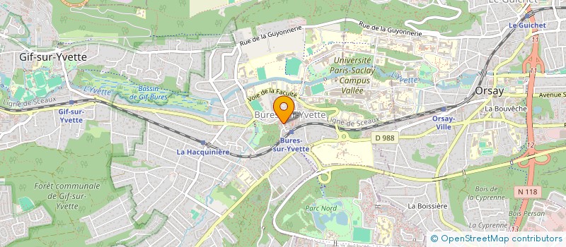 localisation de l'entreprise PRONTO BURES à BURES-SUR-YVETTE