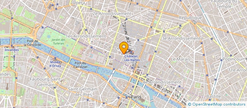 localisation de l'entreprise PRONTO EUROPE à PARIS