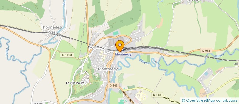localisation de l'entreprise PRONTO GREEN FRANCE SARL à MONTMEDY