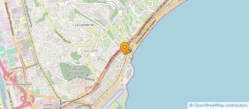 localisation de l'entreprise PRONTO MODA FRANCE à NICE