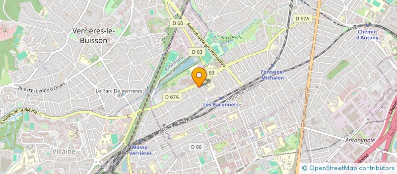 localisation de l'entreprise PRONTO PIZZA à ANTONY