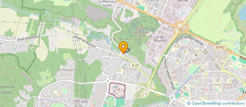 localisation de l'entreprise PRONTO PIZZA  ELANCOURT