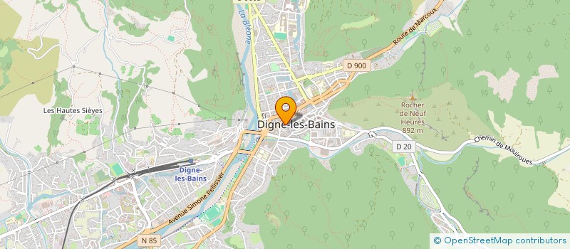 localisation de l'entreprise PRONTO PIZZA à DIGNE-LES-BAINS